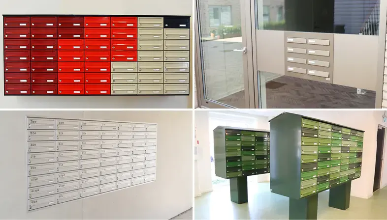 Med EP Custom kan postkasseanlægget placeres flere steder