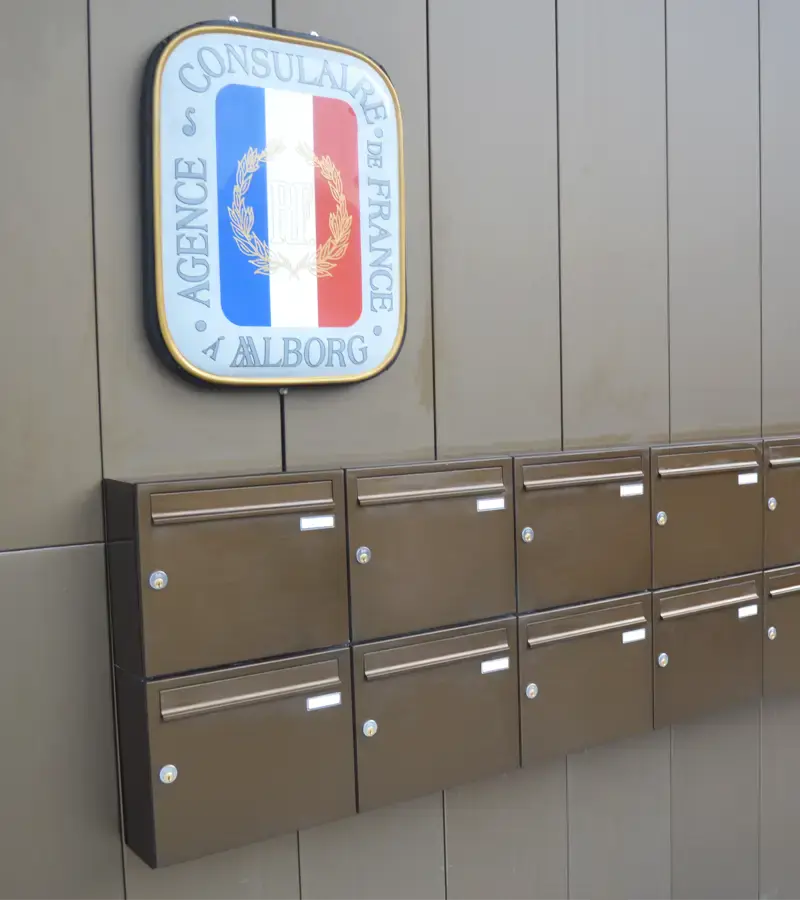 Postkasseanlæg til virksomheder og erhverv