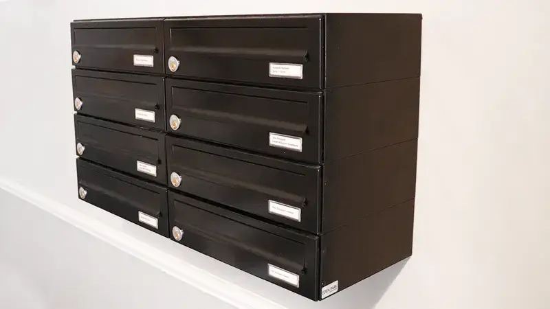 postkasser til boligforeninger med et EP Basic postkasseanlæg